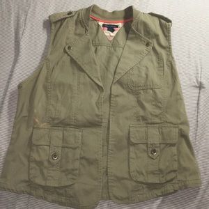 Tommy Hilfiger Army Green Vest